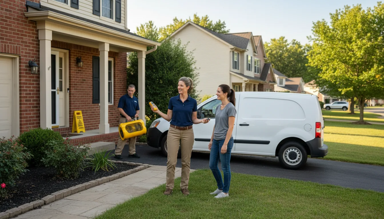 Water restoration image for Home Water Damage Repair in Ellsworth, WI